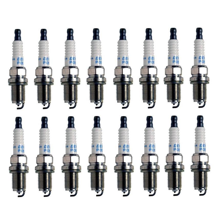 Mercedes VW Spark Plug Set (16 Pieces) (Double Platinum) (Gap 0.044